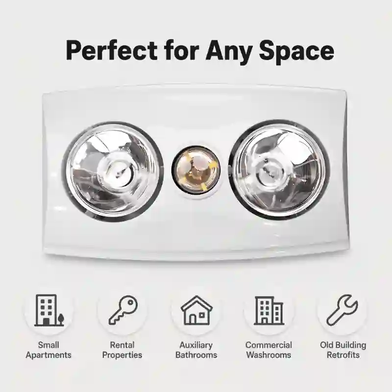 Bathroom Infrared Heating Lamp