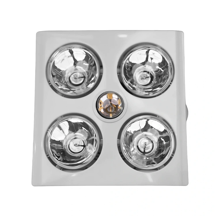 سخان بالأشعة تحت الحمراء مع 4 مصابيح للتدفئة